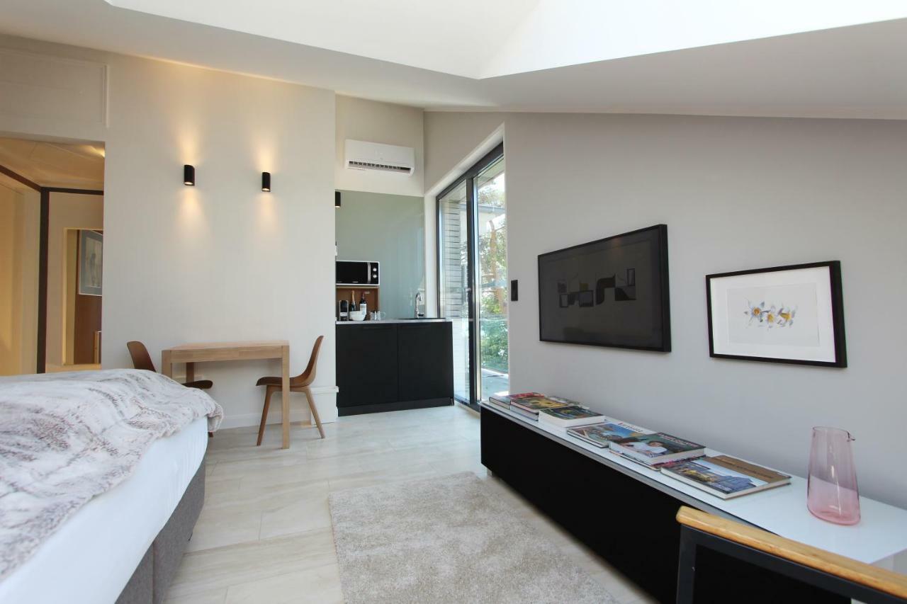 Loft Am See Mit Privatem Badestrand Und Klimaanlage 博登斯边的伊门施塔特 外观 照片
