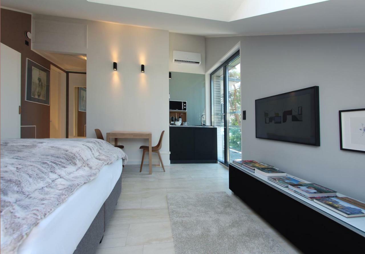 Loft Am See Mit Privatem Badestrand Und Klimaanlage 博登斯边的伊门施塔特 外观 照片